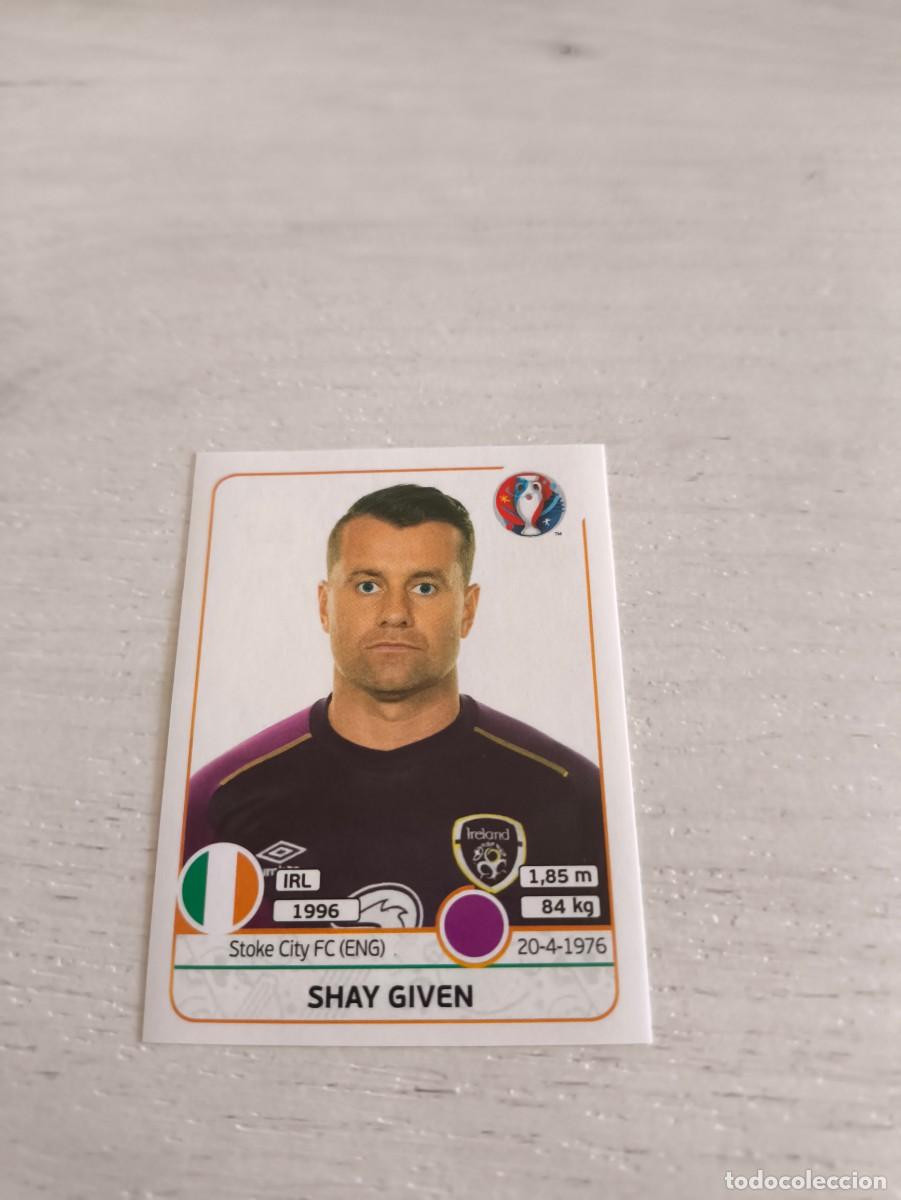 Cromos de F&uacute;tbol: 517 Shay Given IRLANDA PANINI EUROCOPA EURO FRANCIA 2016 NO LIGA ESTE