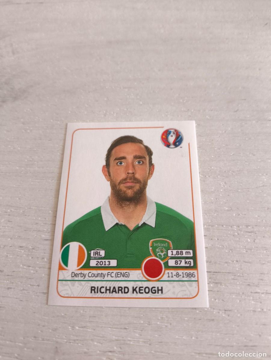Cromos de F&uacute;tbol: 520 Richard Keogh IRLANDA PANINI EUROCOPA EURO FRANCIA 2016 NO LIGA ESTE