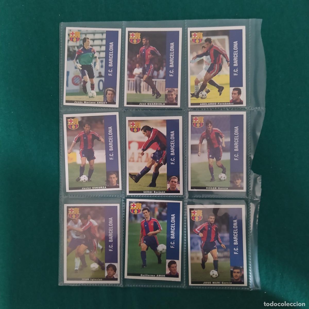 Cromos de Futebol: 9 CROMOS LIGA PANINI 1995 1996 95 96 BARCELONA