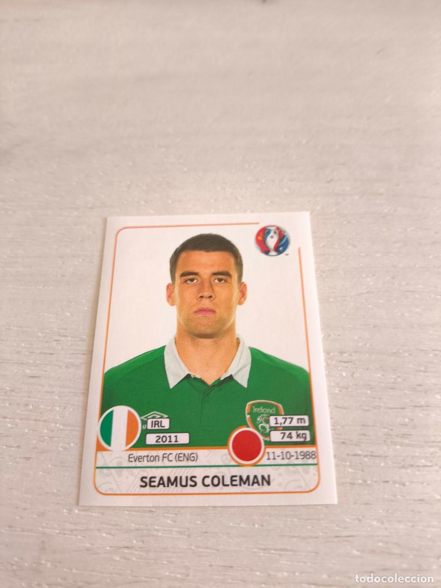 Cromos de F&uacute;tbol: 521 Seamus Coleman IRLANDA PANINI EUROCOPA EURO FRANCIA 2016 NO LIGA ESTE