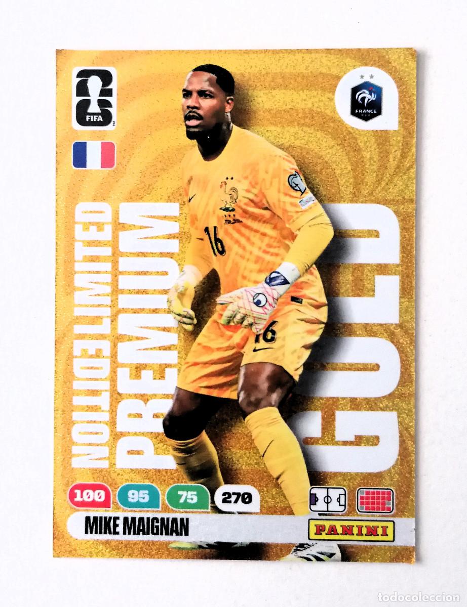 Cromos de F&uacute;tbol: MIKE MAIGNAN World Cup 2026 Adrenalyn XL Panini PREMIUM GOLD LIMITED EDITION