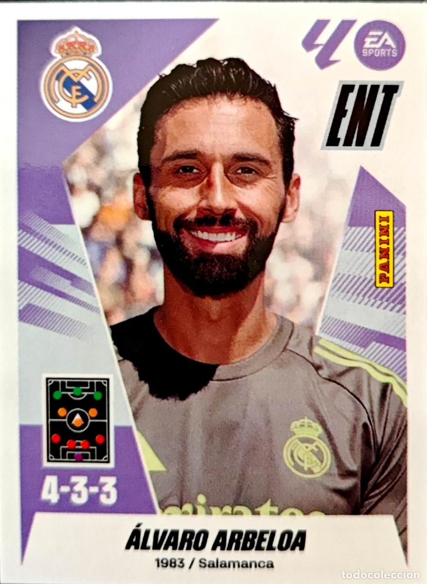 Cromos de F&uacute;tbol: 40 Alvaro Arbeloa - Real Madrid - Mercado Invierno + Actualizacion - PANINI ESTE 2025 2026 25 26