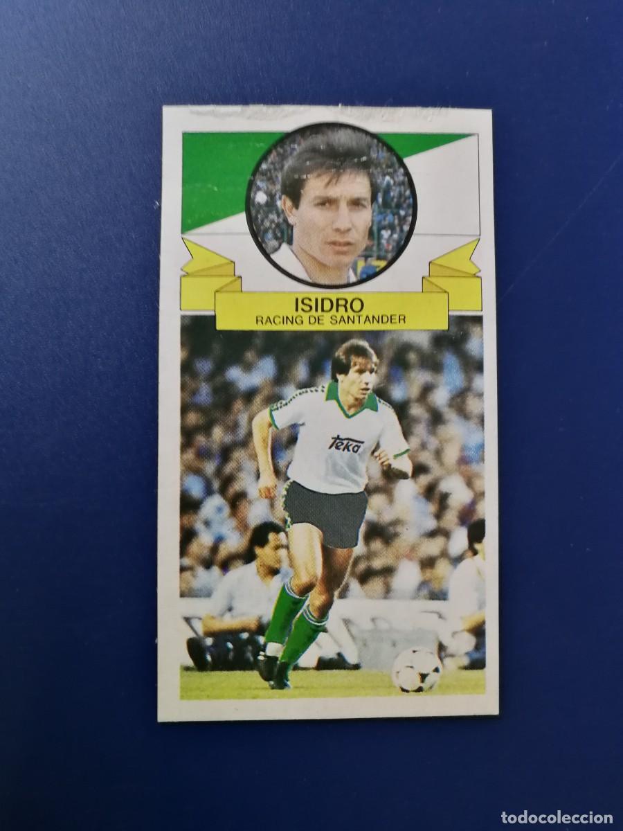 Football Stickers: Isidro Coloca Racin de Santander Este 85/86, Editorial Este 1985-86, ver fotos