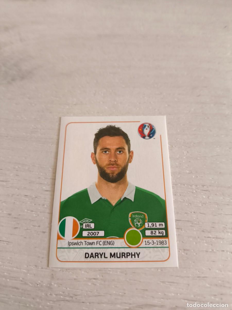 Cromos de F&uacute;tbol: 533 Daryl Murphy IRLANDA PANINI EUROCOPA EURO FRANCIA 2016 NO LIGA ESTE