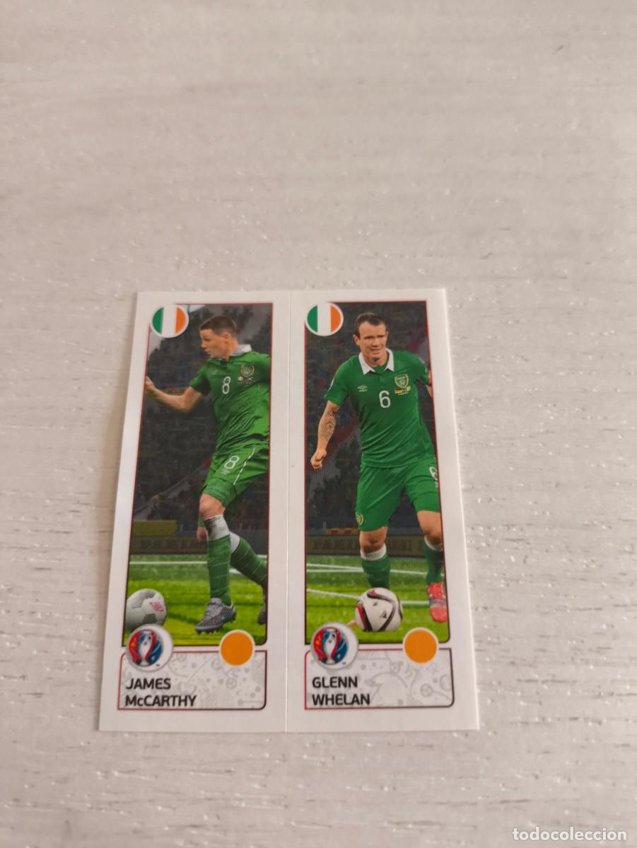 Cromos de F&uacute;tbol: 541 James McCarthy / Glenn Whelan IRLANDA PANINI EUROCOPA EURO FRANCIA 2016 NO LIGA ESTE
