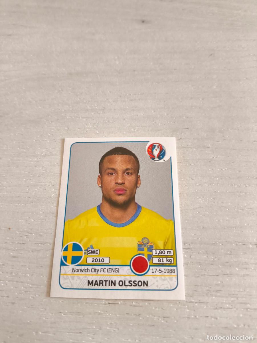 Cromos de F&uacute;tbol: 555 Martin Olsson SUECIA PANINI EUROCOPA EURO FRANCIA 2016 NO LIGA ESTE