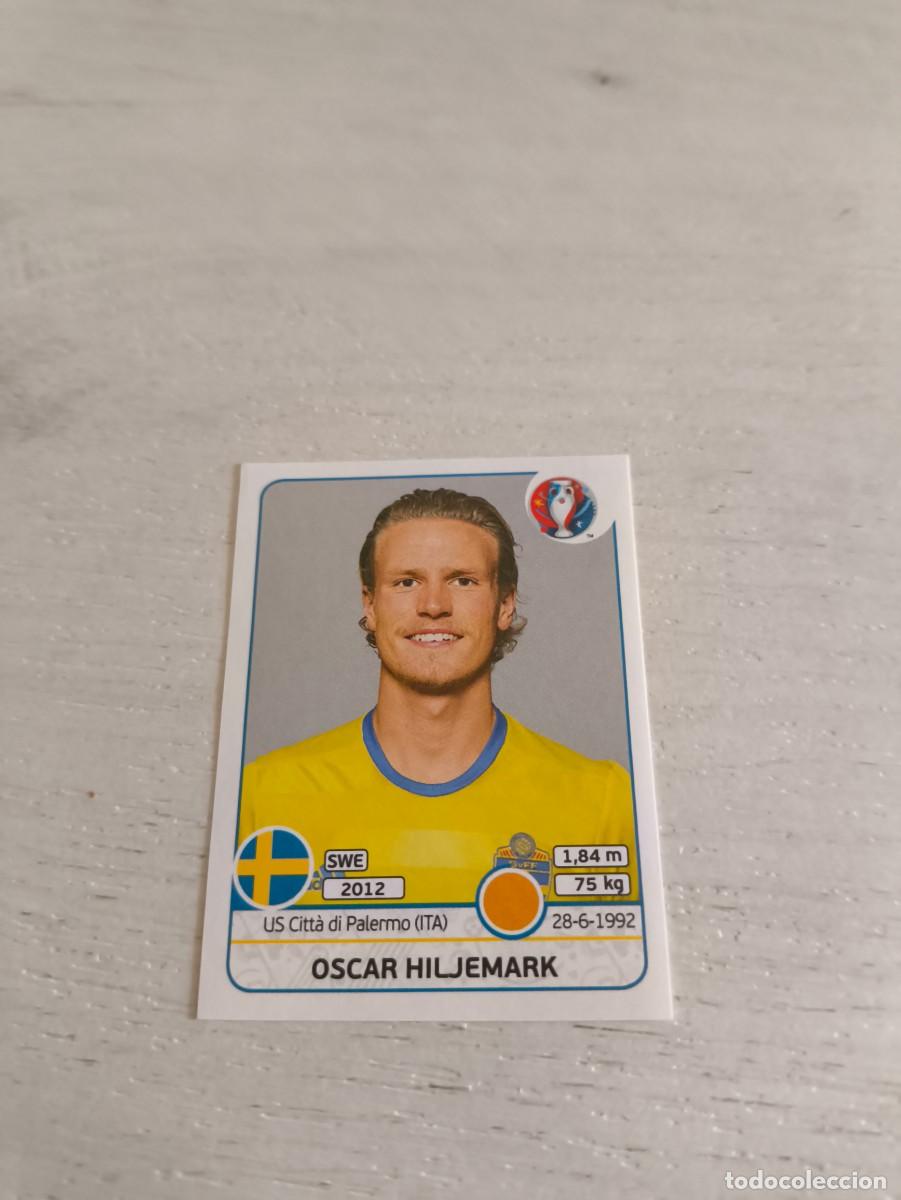 Cromos de F&uacute;tbol: 556 Oscar Hiljemark SUECIA PANINI EUROCOPA EURO FRANCIA 2016 NO LIGA ESTE