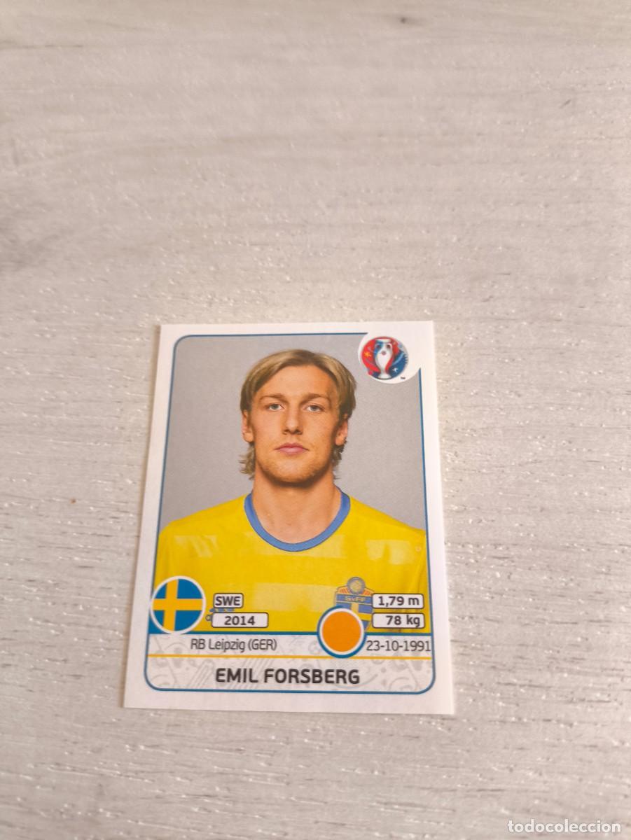 Cromos de F&uacute;tbol: 559 Emil Forsberg SUECIA PANINI EUROCOPA EURO FRANCIA 2016 NO LIGA ESTE