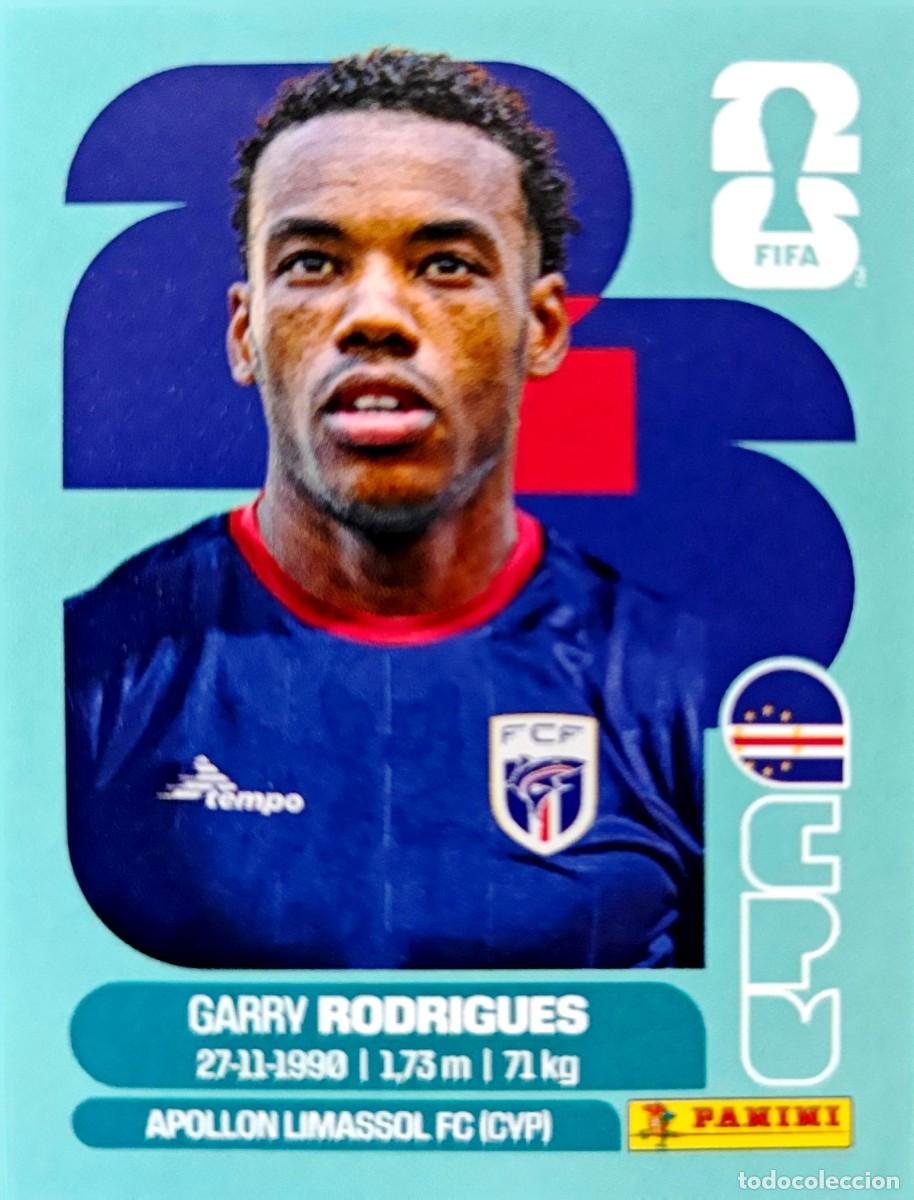 Cromos de F&uacute;tbol: CPV 15 CPV15 Garry Rodrigues - Cabo Verde - PANINI Fifa World Cup 2026 - Sticker