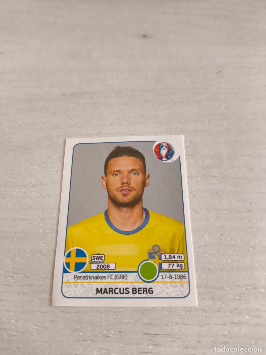 Cartes &agrave; collectionner de Football: 565 Marcus Berg SUECIA PANINI EUROCOPA EURO FRANCIA 2016 NO LIGA ESTE
