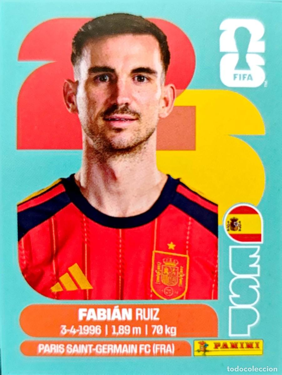 Cartes &agrave; collectionner de Football: ESP 12 ESP12 Fabian Ruiz - Espa&ntilde;a - PANINI Fifa World Cup 2026 - Sticker