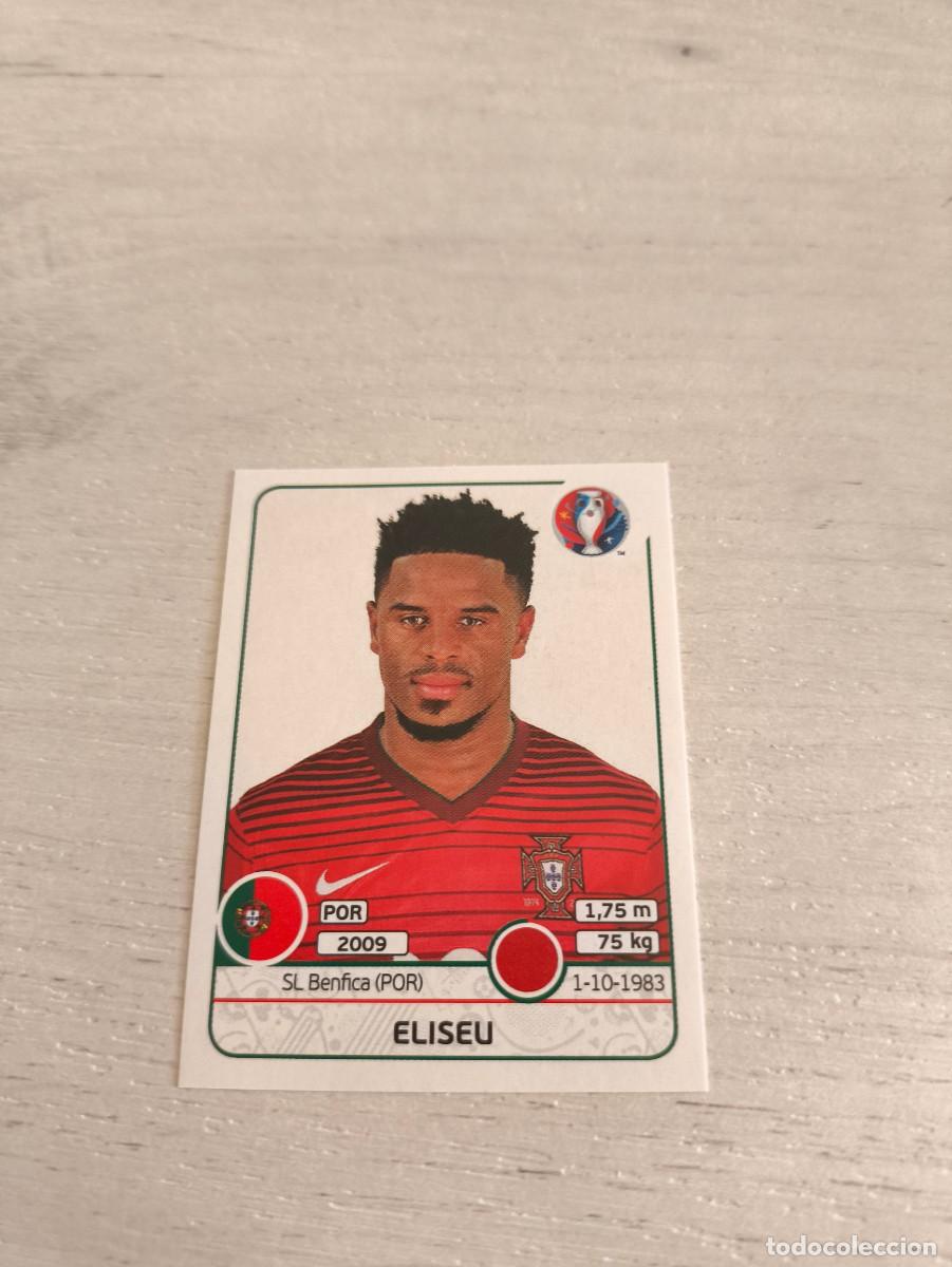 Cromos de F&uacute;tbol: 581 Eliseu PORTUGAL PANINI EUROCOPA EURO FRANCIA 2016 NO LIGA ESTE