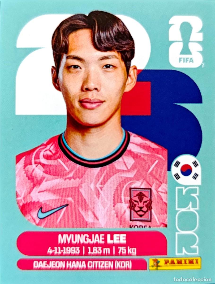 Cromos de F&uacute;tbol: KOR 9 KOR9 Myungjae Lee - Corea del Sur - PANINI Fifa World Cup 2026 - Sticker