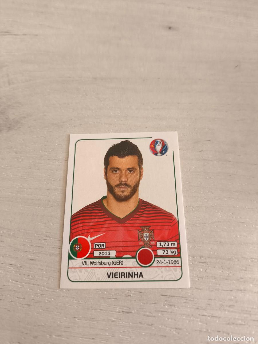 Cromos de F&uacute;tbol: 584 Vieirinha PORTUGAL PANINI EUROCOPA EURO FRANCIA 2016 NO LIGA ESTE