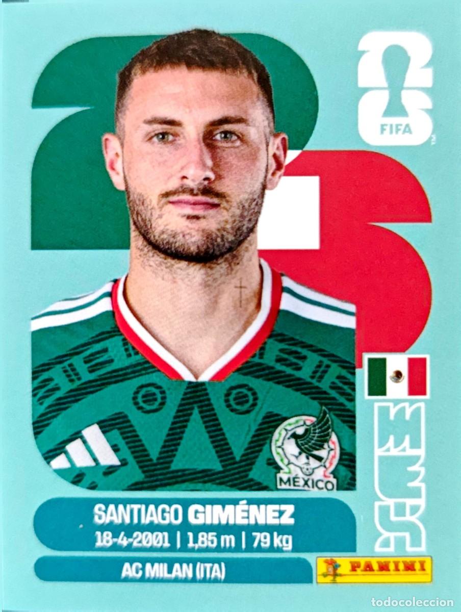Cromos de F&uacute;tbol: MEX 16 MEX16 Santiago Gimenez - Mexico - PANINI Fifa World Cup 2026 - Sticker
