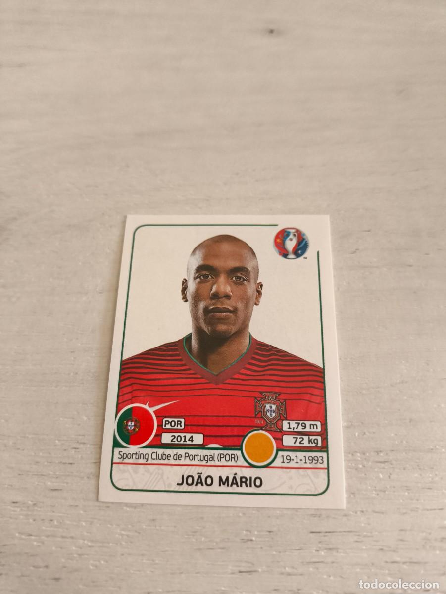 Cromos de F&uacute;tbol: 588 Jo&atilde;o M&aacute;rio PORTUGAL PANINI EUROCOPA EURO FRANCIA 2016 NO LIGA ESTE