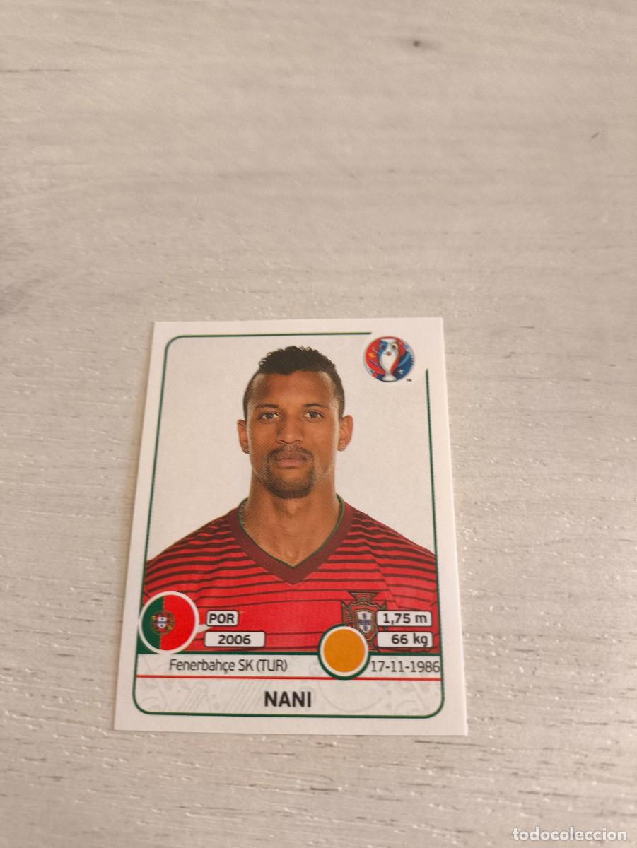 Cromos de F&uacute;tbol: 590 Nani PORTUGAL PANINI EUROCOPA EURO FRANCIA 2016 NO LIGA ESTE
