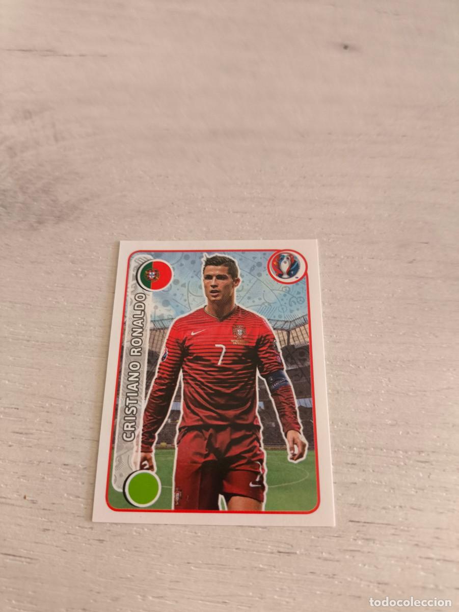 Cromos de F&uacute;tbol: 597 Cristiano Ronaldo PORTUGAL PANINI EUROCOPA EURO FRANCIA 2016 NO LIGA ESTE