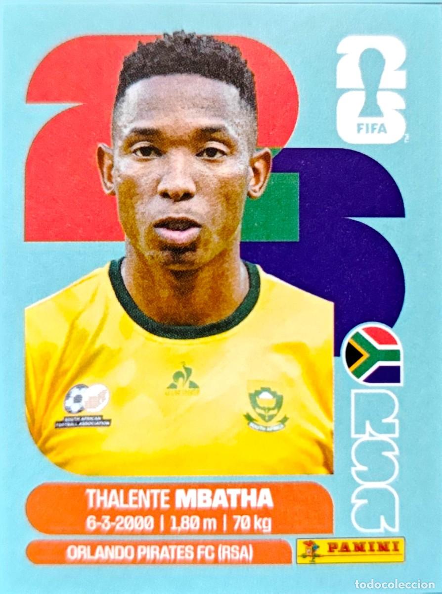Cromos de F&uacute;tbol: RSA 12 RSA12 Thalente Mbatha - Sudafrica - PANINI Fifa World Cup 2026 - Sticker