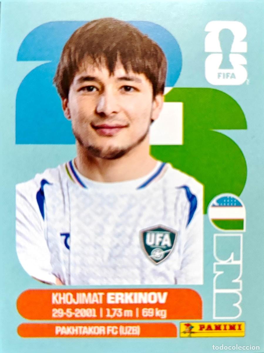 Cromos de F&uacute;tbol: UZB 15 UZB15 Khojimat Erkinov - Uzbekistan - PANINI Fifa World Cup 2026 - Sticker