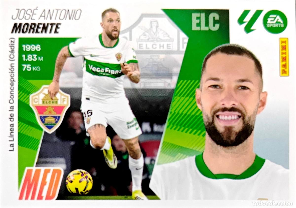 Cromos de F&uacute;tbol: 13 Jose Antonio Morente - Elche CF - Mercado Invierno + Actualizacion - PANINI ESTE 2025 2026 25 26
