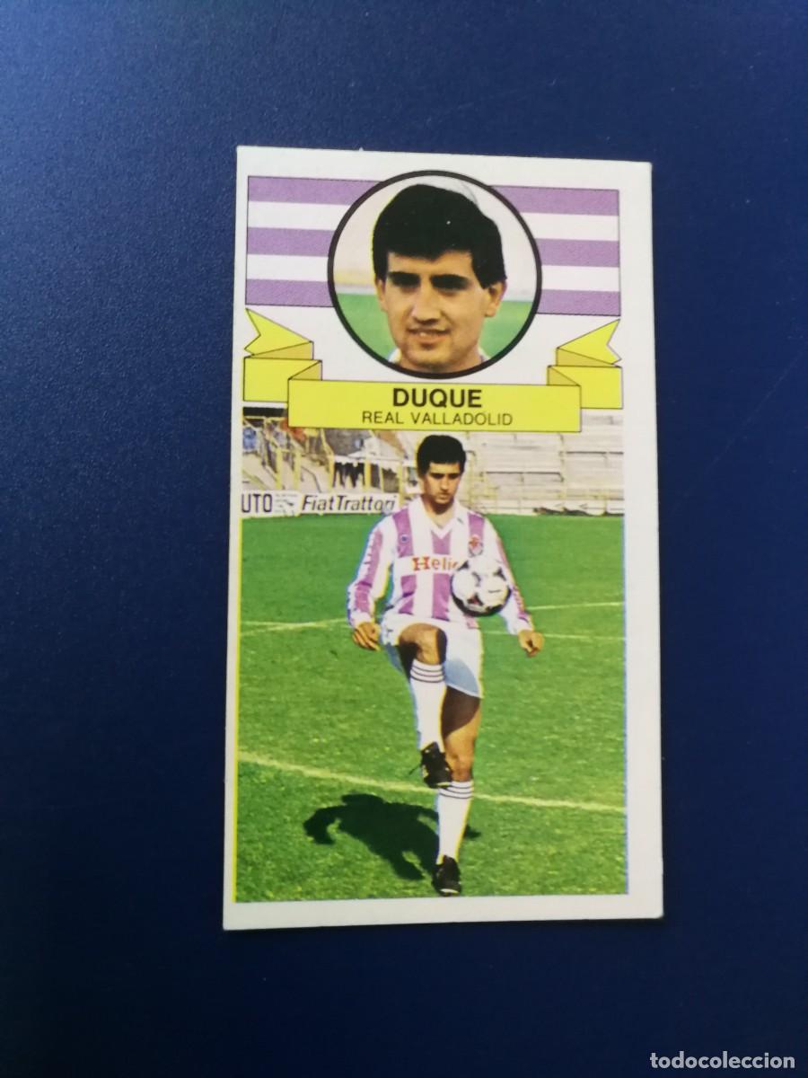 Fu&szlig;ball-Sticker: Duque Real Valladolid Baja, Editorial Este 1985-86, liga 85/86 ver fotos