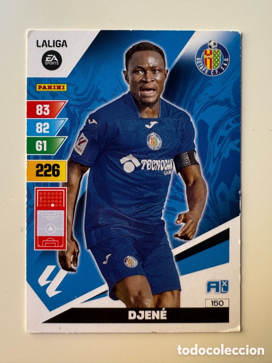 Football Stickers: PANINI ADRENALYN XL La Liga 2023 2024 23 24 Djen&eacute; Dakonam Getafe CF N&ordm;150