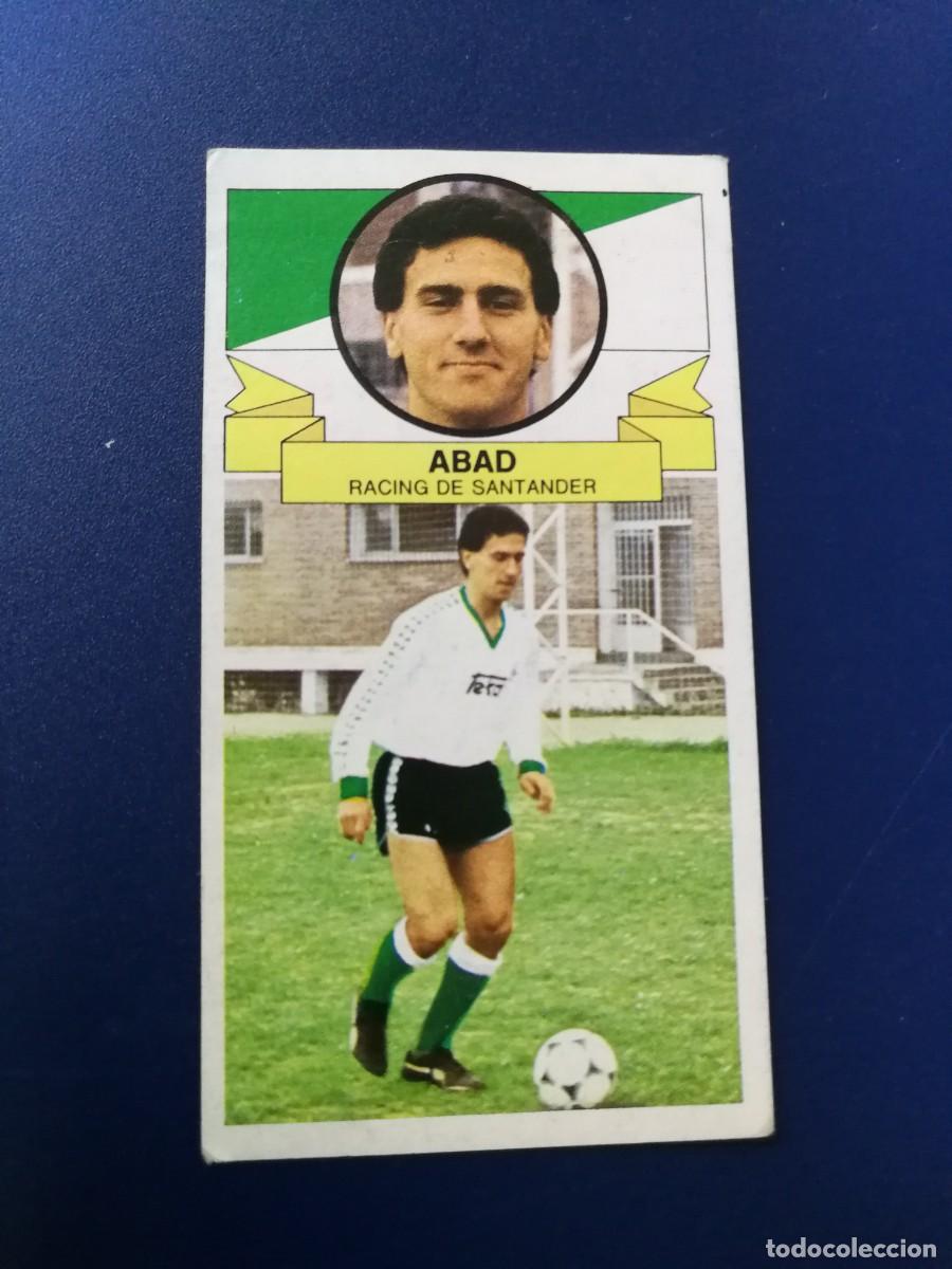 Cartes &agrave; collectionner de Football: Abad Racing de Santander Baja, Editorial Este 1985-86, liga 85/86 ver fotos