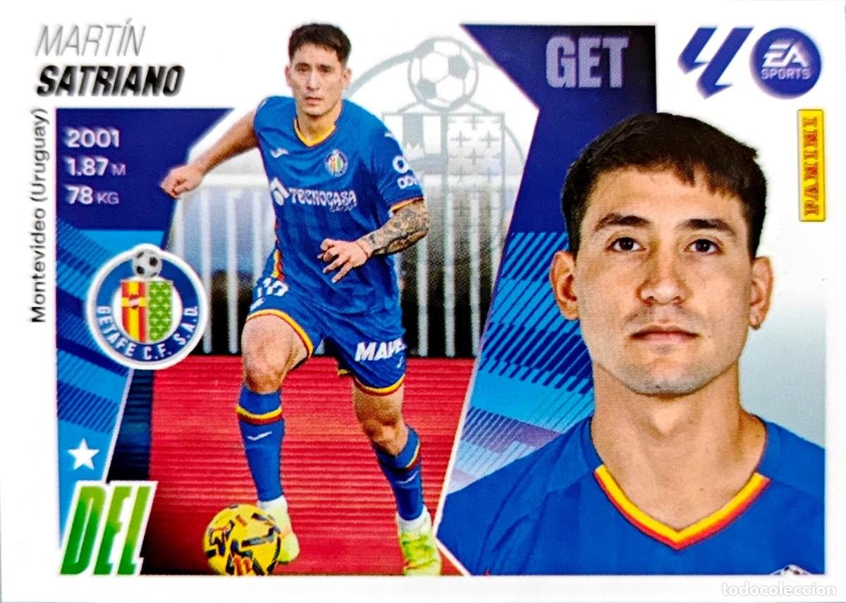 Football Stickers: 17 Martin Satriano - Getafe CF - Mercado Invierno + Actualizacion - PANINI ESTE 2025 2026 25 26