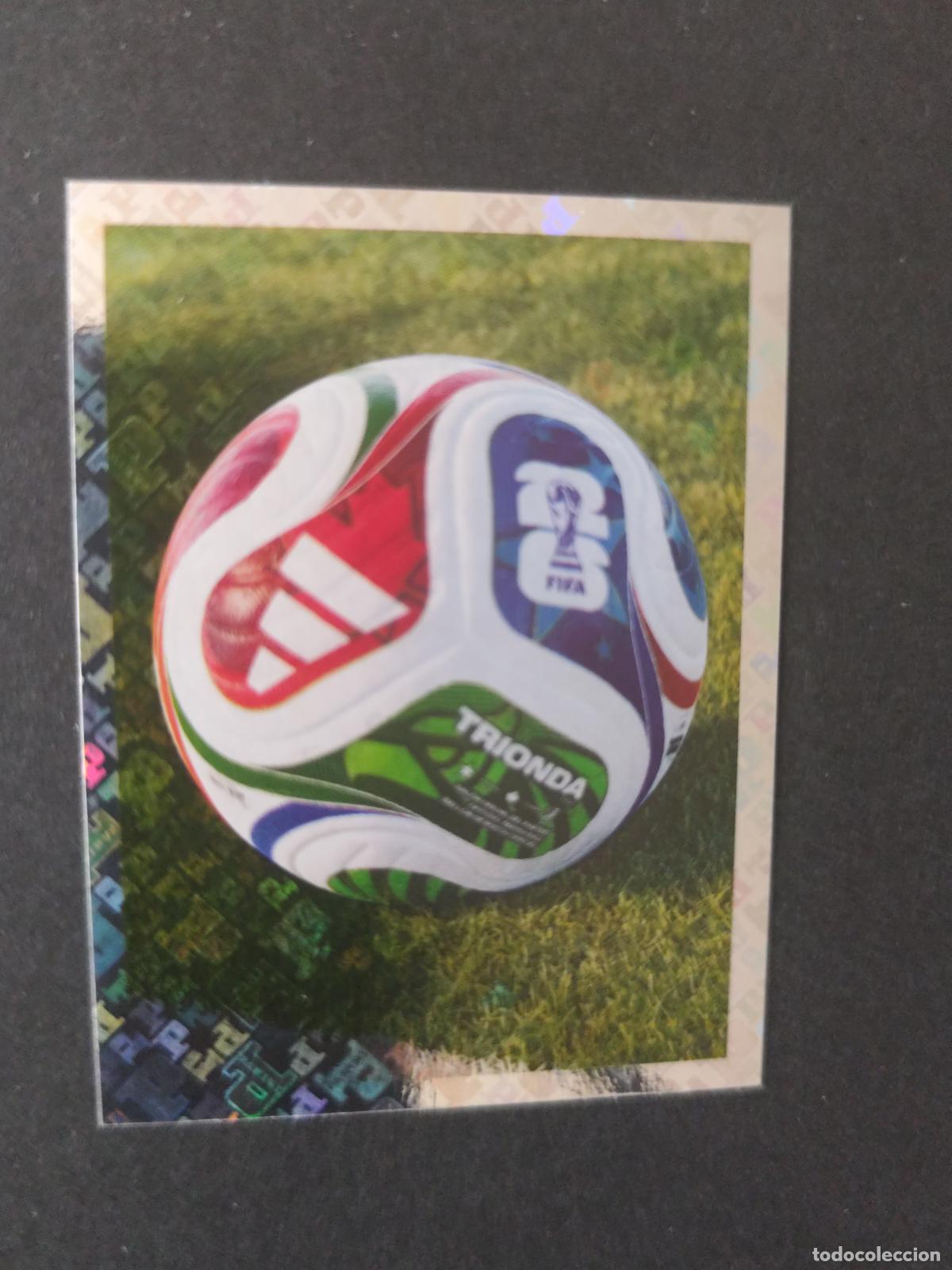 Cartes &agrave; collectionner de Football: FWC5 OFFICIAL BALL BAL&Oacute;N MUNDIAL FIFA WORLD CUP 2026 STICKER PANINI SIN PEGAR