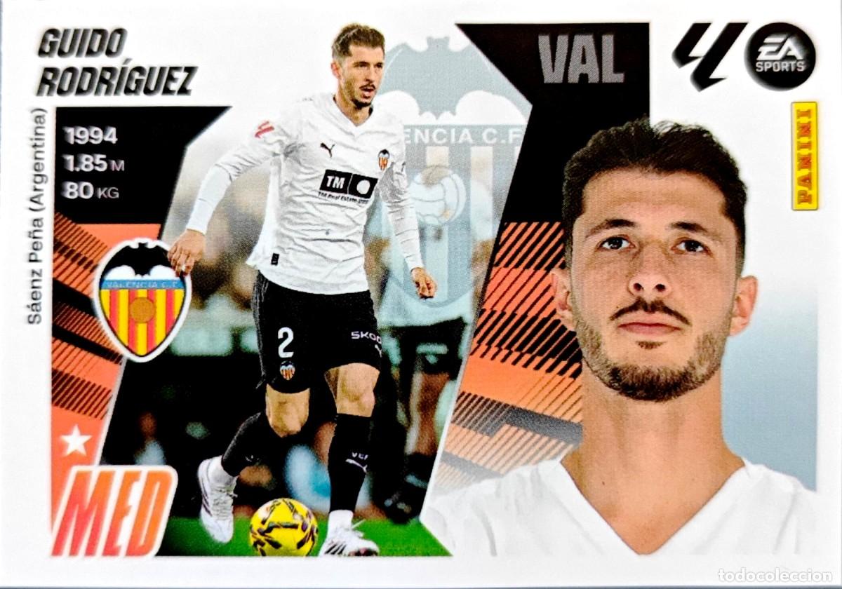Cromos de F&uacute;tbol: 35 Guido Rodriguez - Valencia CF - Mercado Invierno + Actualizacion - PANINI ESTE 2025 2026 25 26