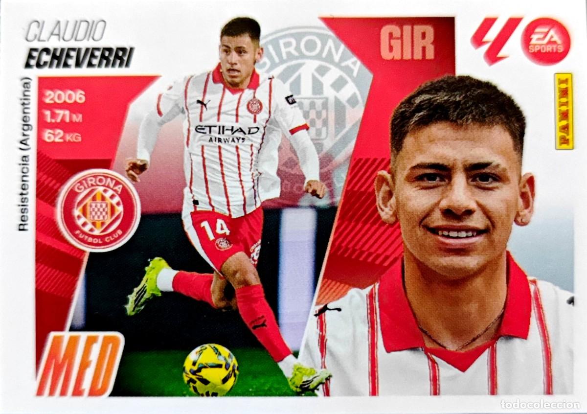 Cromos de F&uacute;tbol: 21 Claudio Echeverri - Girona FC - Mercado Invierno + Actualizacion - PANINI ESTE 2025 2026 25 26