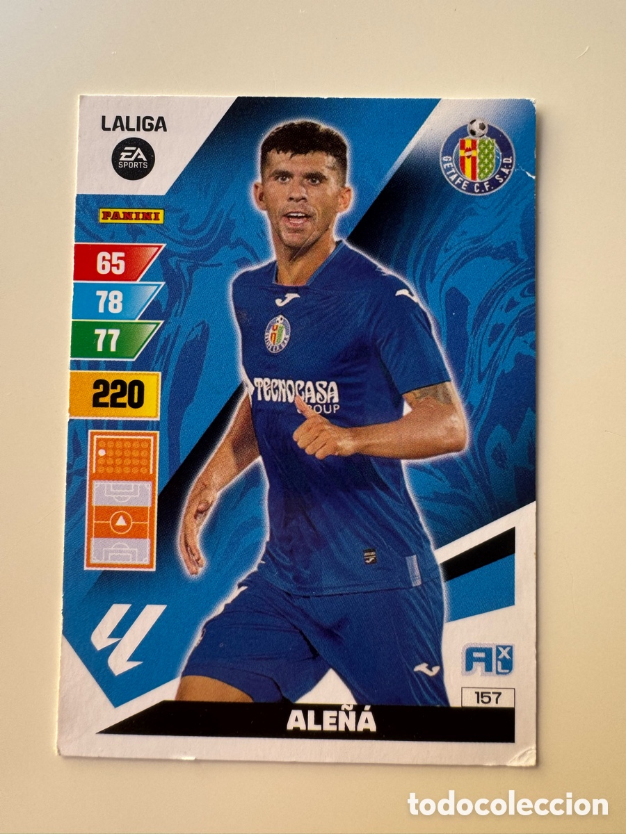 Cromos de F&uacute;tbol: PANINI ADRENALYN XL La Liga 2023 2024 23 24 Carles Ale&ntilde;&aacute; Getafe CF N&ordm;157
