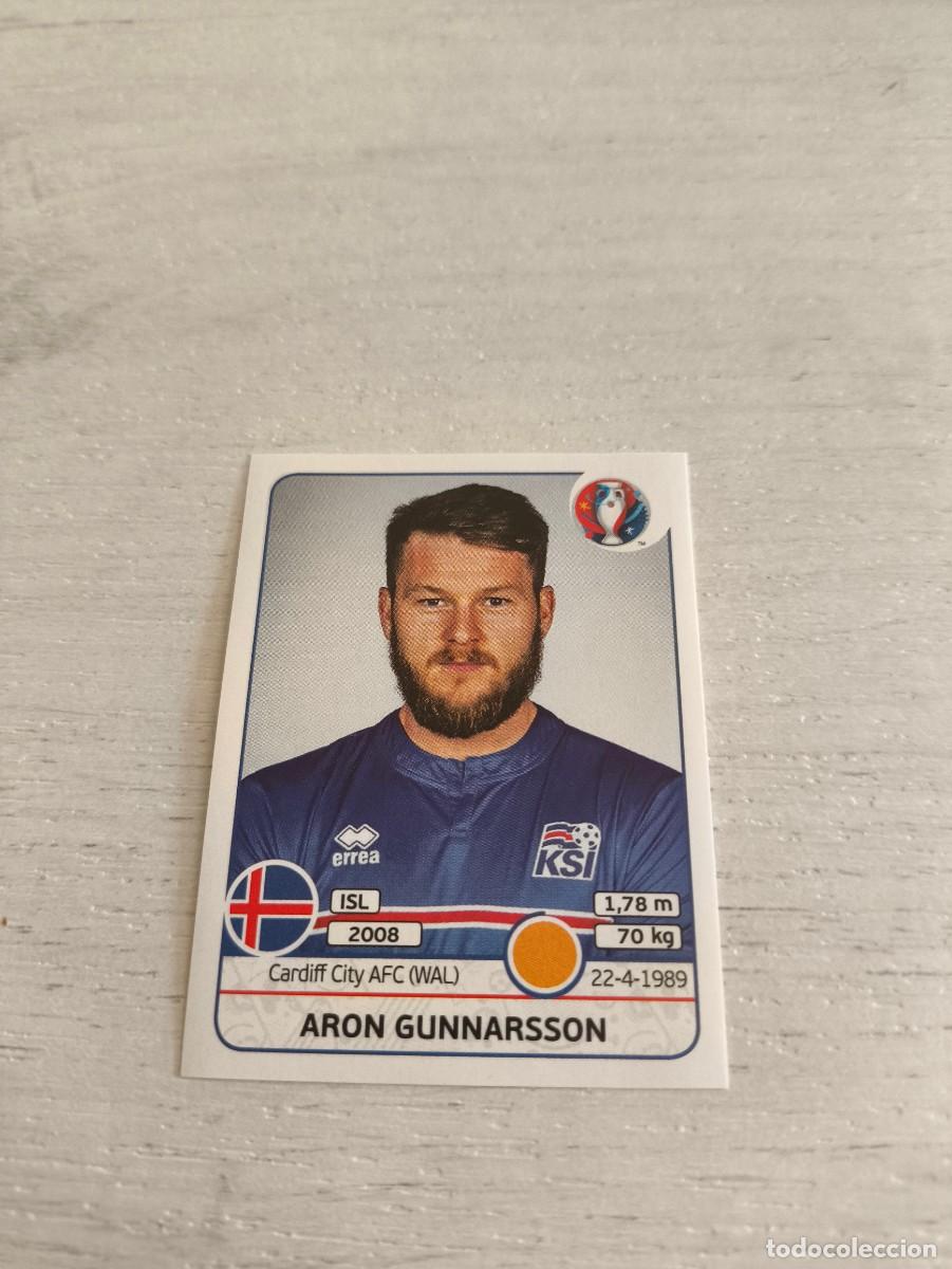 Cromos de F&uacute;tbol: 619 Aron Gunnarsson ISLANDIA PANINI EUROCOPA EURO FRANCIA 2016 NO LIGA ESTE