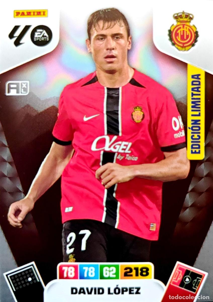 Cromos de F&uacute;tbol: David Lopez - RCD Mallorca - EDICION LIMITADA - PANINI ADRENALYN La Liga 2025 2026 25 26