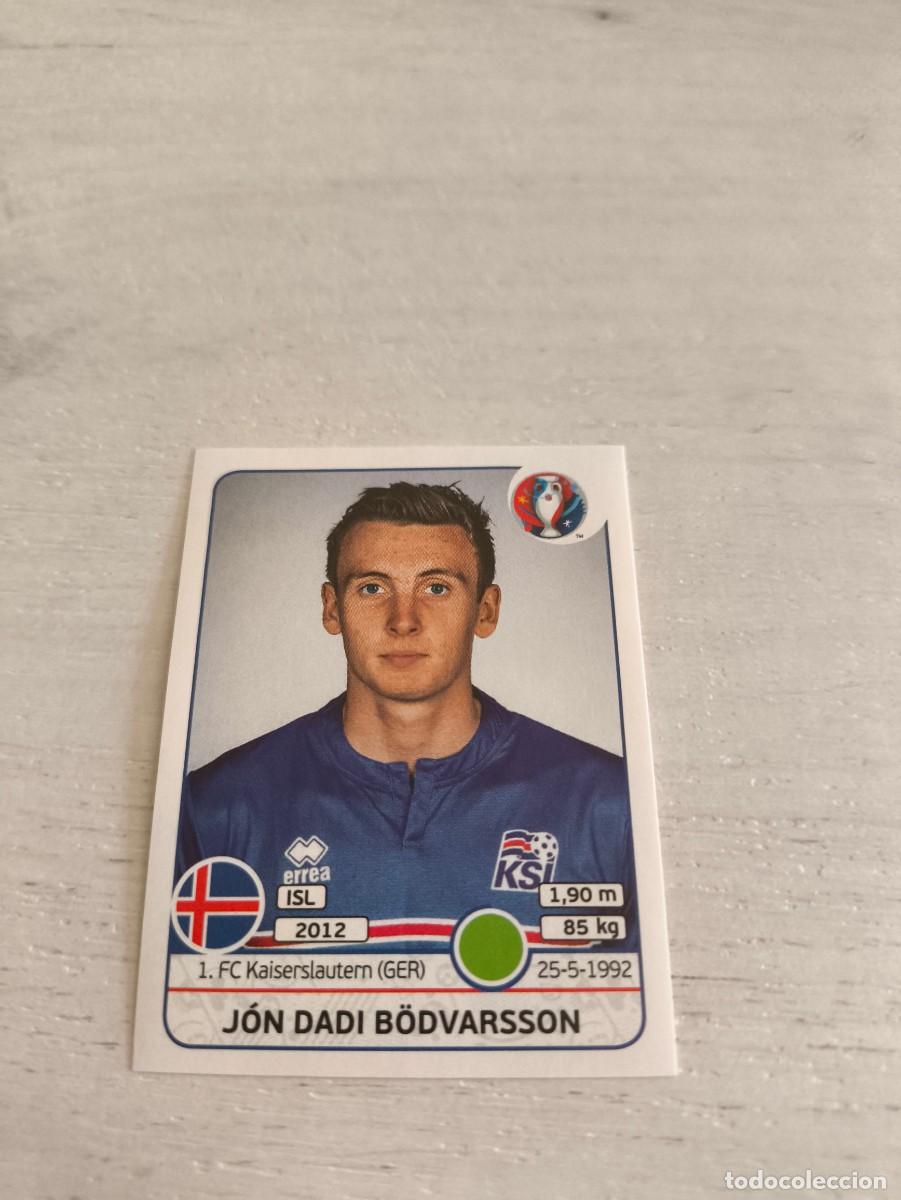 Cromos de F&uacute;tbol: 623 J&oacute;n Dadi B&ouml;dvarsson ISLANDIA PANINI EUROCOPA EURO FRANCIA 2016 NO LIGA ESTE