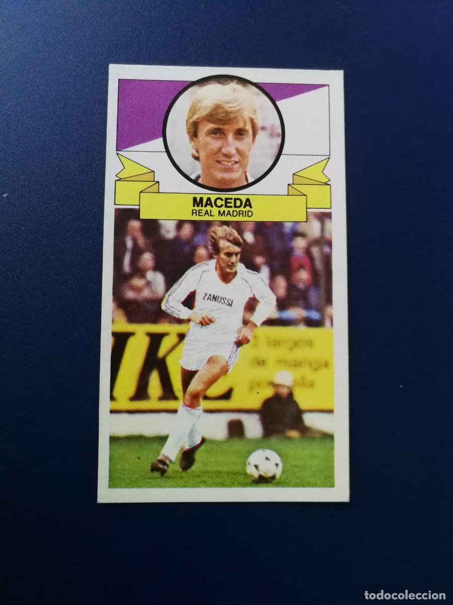 Cromos de F&uacute;tbol: Maceda Real Madrid Fichaje n&ordm;12 Editorial Este 1985-86, liga 85/86 ver fotos
