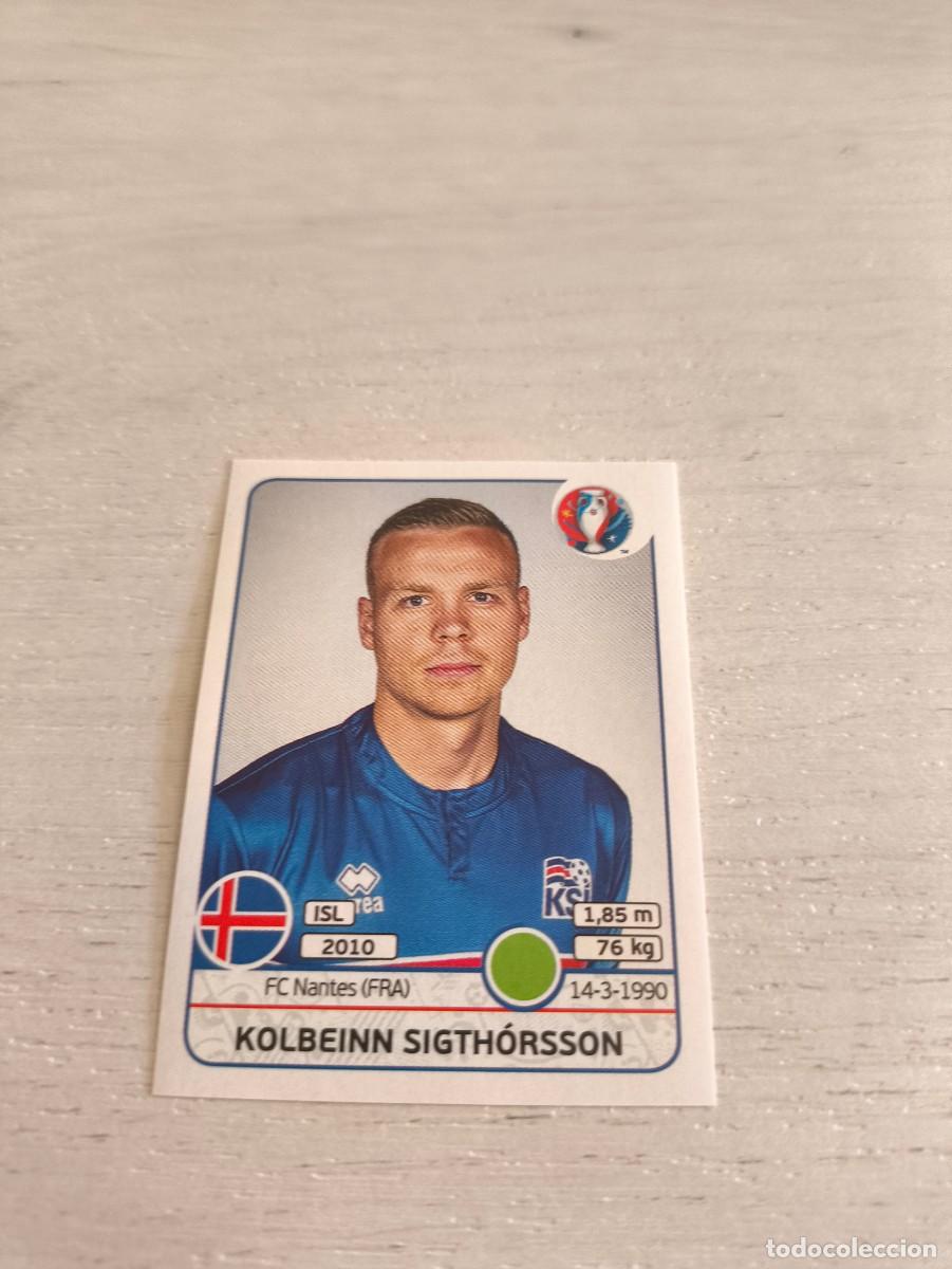 Cromos de F&uacute;tbol: 627 Kolbeinn Sigth&oacute;rsson ISLANDIA PANINI EUROCOPA EURO FRANCIA 2016 NO LIGA ESTE