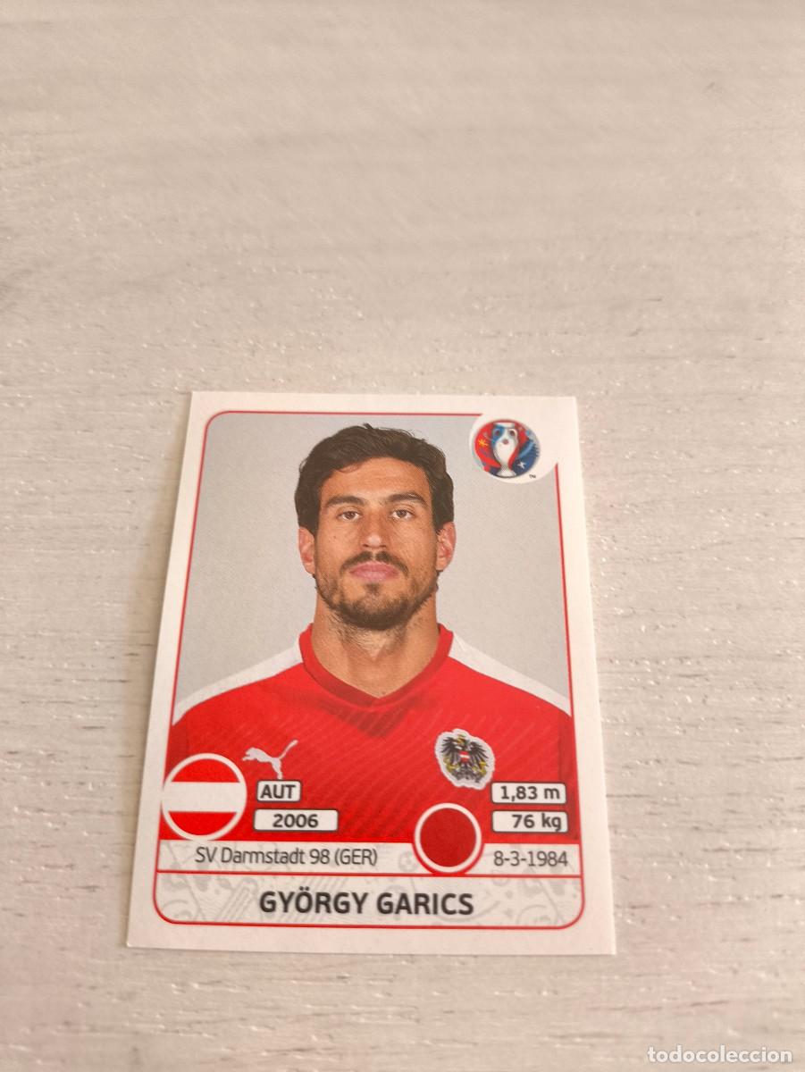 Cromos de F&uacute;tbol: 637 Gy&ouml;rgy Garics AUSTRIA PANINI EUROCOPA EURO FRANCIA 2016 NO LIGA ESTE