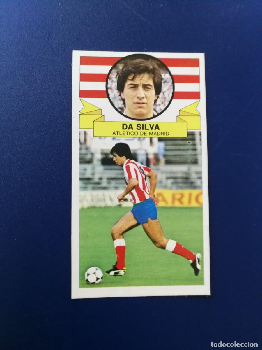 Cartes &agrave; collectionner de Football: DASILVA At de Madrid Versi&oacute;n trasera n&ordm;34 Editorial Este 1985-86, liga 85/86