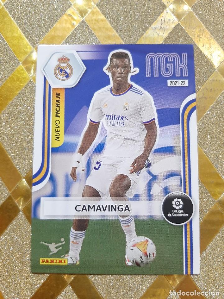 Cromos de F&uacute;tbol: CROMO DE FUTBOL CAMAVINGA REAL MADRID N&Uacute;MERO 494 NUEVO FICHAJE MGK 2021 2022 MEGACRACKS PANINI !