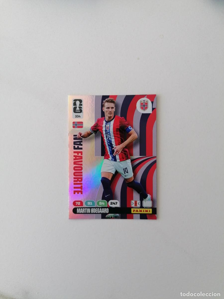 Cromos de F&uacute;tbol: 334 ODEGAARD Fan Favourite World Cup 2026 Adrenalyn XL Panini
