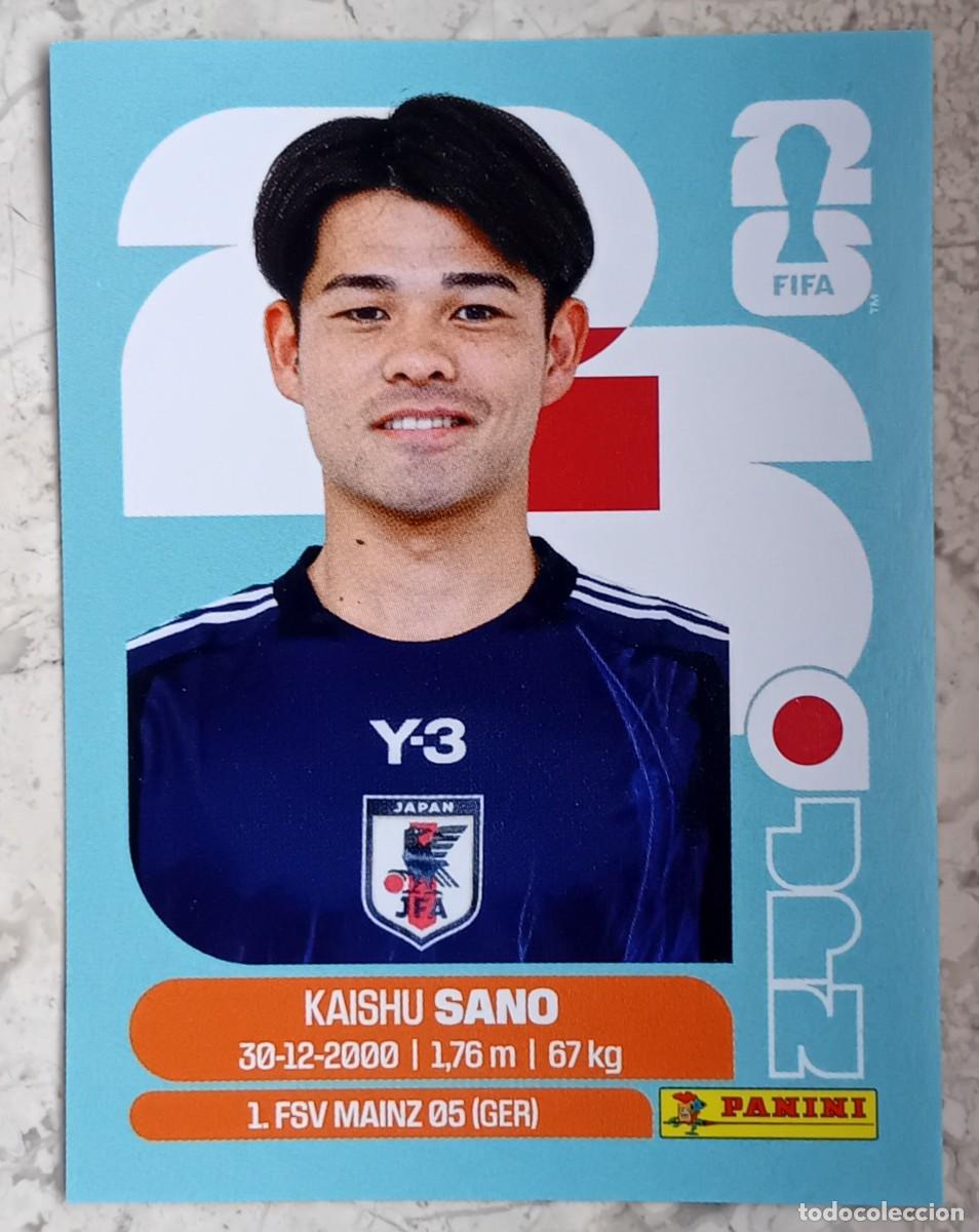 Cromos de F&uacute;tbol: Figurina Panini 2026 Cromo World Cup Usa Mundial 2026 Kaishu Sano Japan n JPN 8