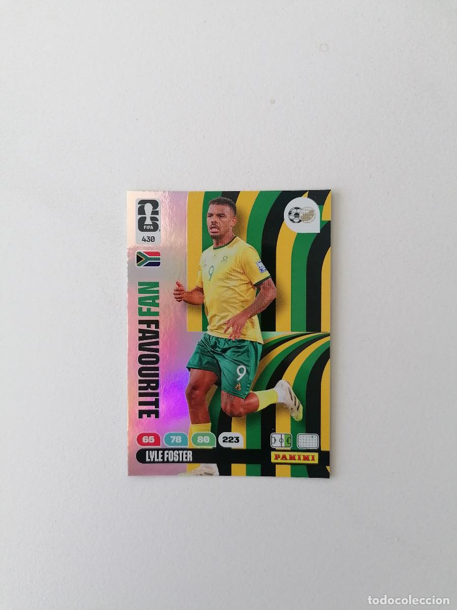 Cromos de F&uacute;tbol: 430 LYLE FOSTER Fan Favourite World Cup 2026 Adrenalyn XL Panini