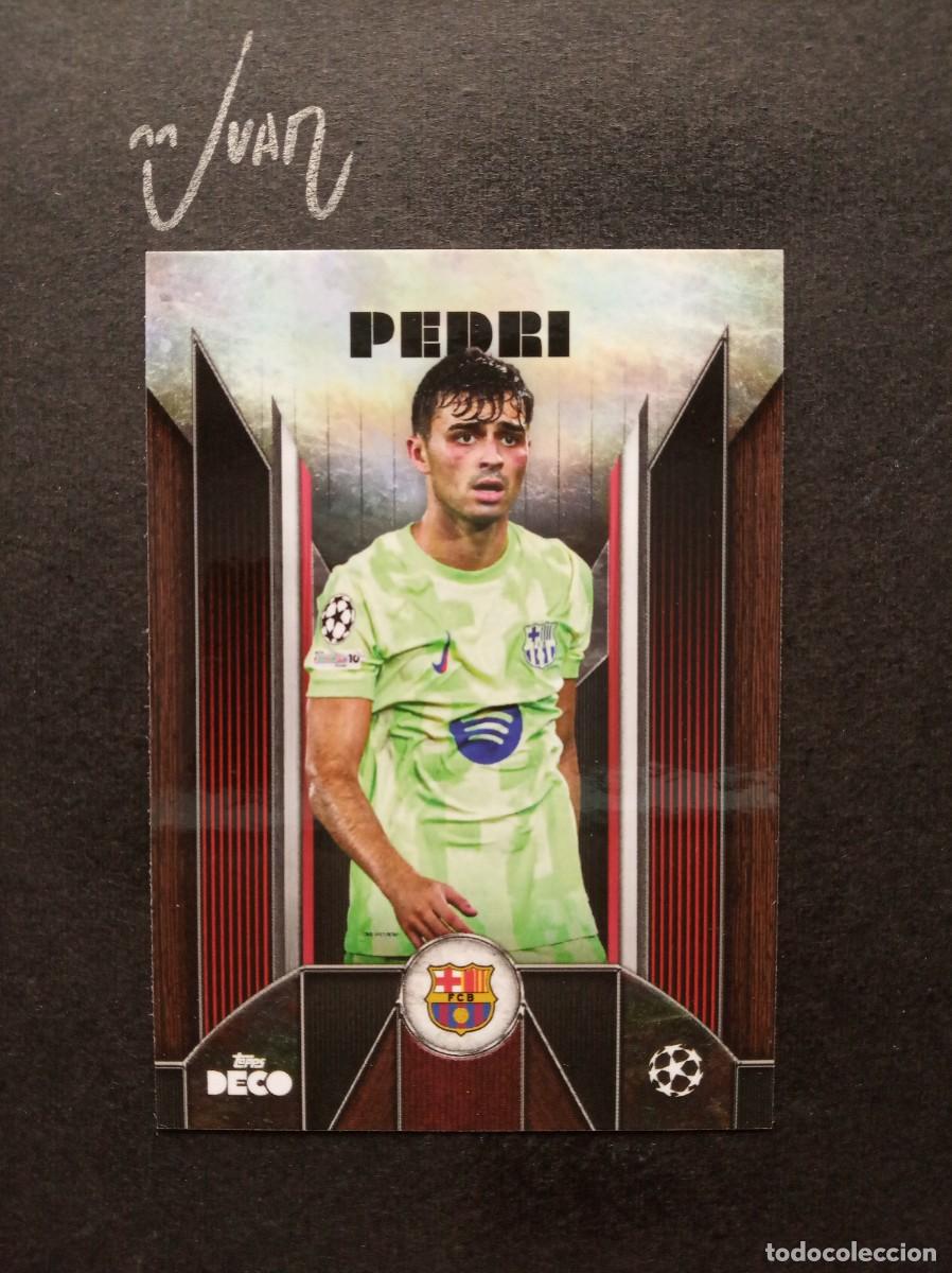 Football Stickers: CURRENT STARS PEDRI BARCELONA ESPA&Ntilde;A ⚽ TOPPS &reg; DECO UEFA CLUB COMPETITIONS 2025 2026 25 26 NUEVO