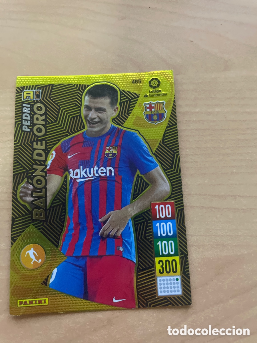 Football Stickers: Pedri Bal&oacute;n de oro 2021-2022