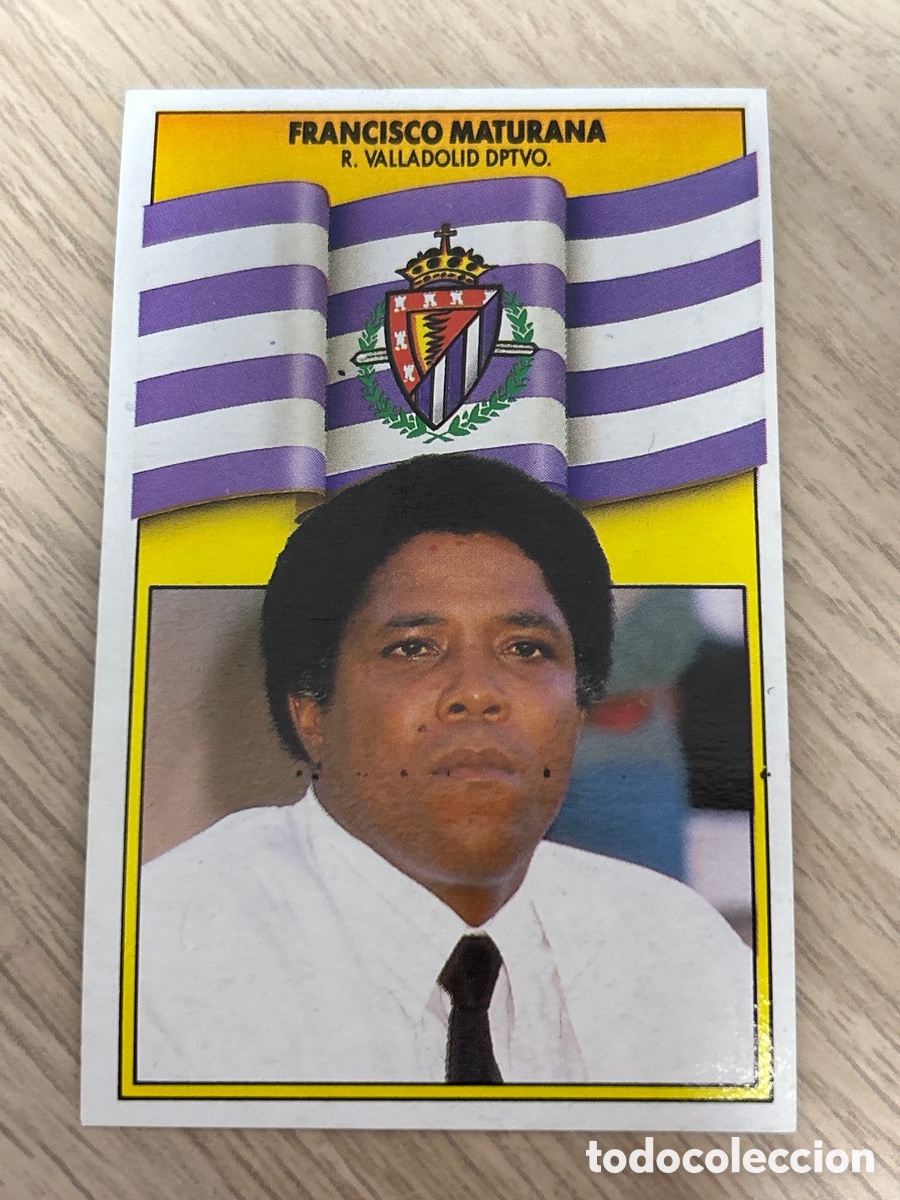 Cromos de F&uacute;tbol: MATURANA ENTRENADOR VALLADOLID LIGA ESTE 1990 1991 90 91 NUNCA PEGADO SIN PEGAR