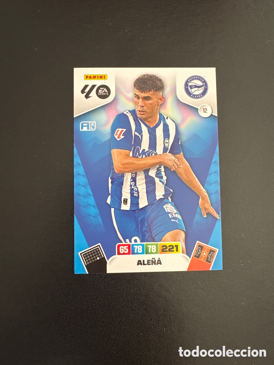Cromos de F&uacute;tbol: ALE&Ntilde;A ALAV&Eacute;S NUMERO 12 ADRENALYN 2025 2026