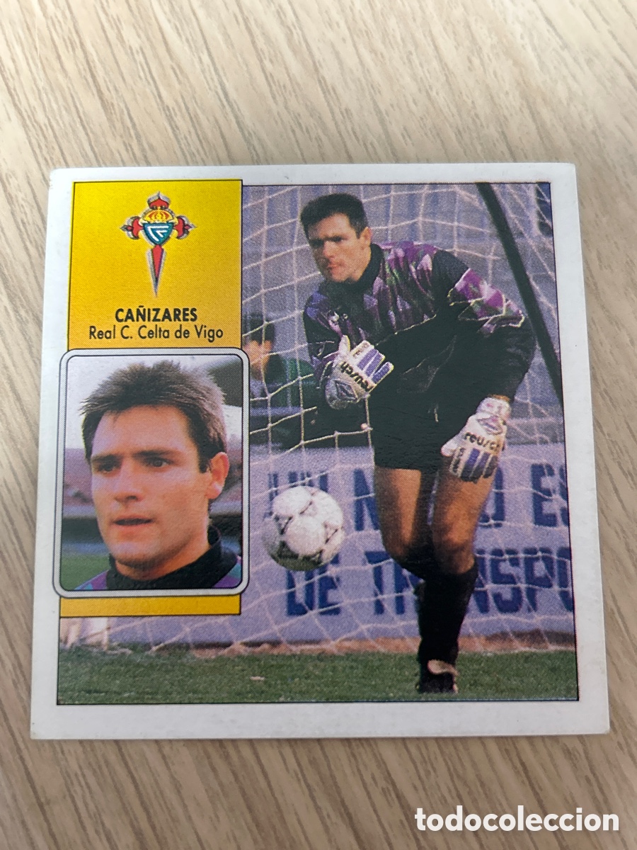 Cromos de F&uacute;tbol: CA&Ntilde;IZARES CELTA FICHAJE 13 LIGA ESTE 1992 1993 92 93 NUNCA PEGADO SIN PEGAR
