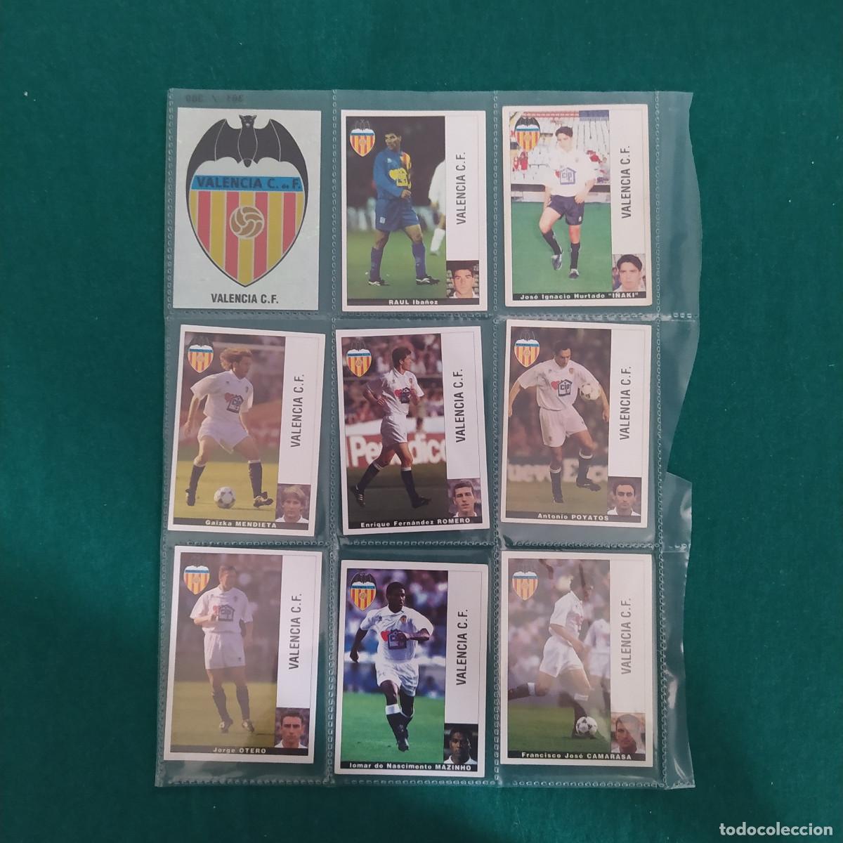 Football Stickers: 9 CROMOS LIGA PANINI 1995 1996 95 96 VALENCIA